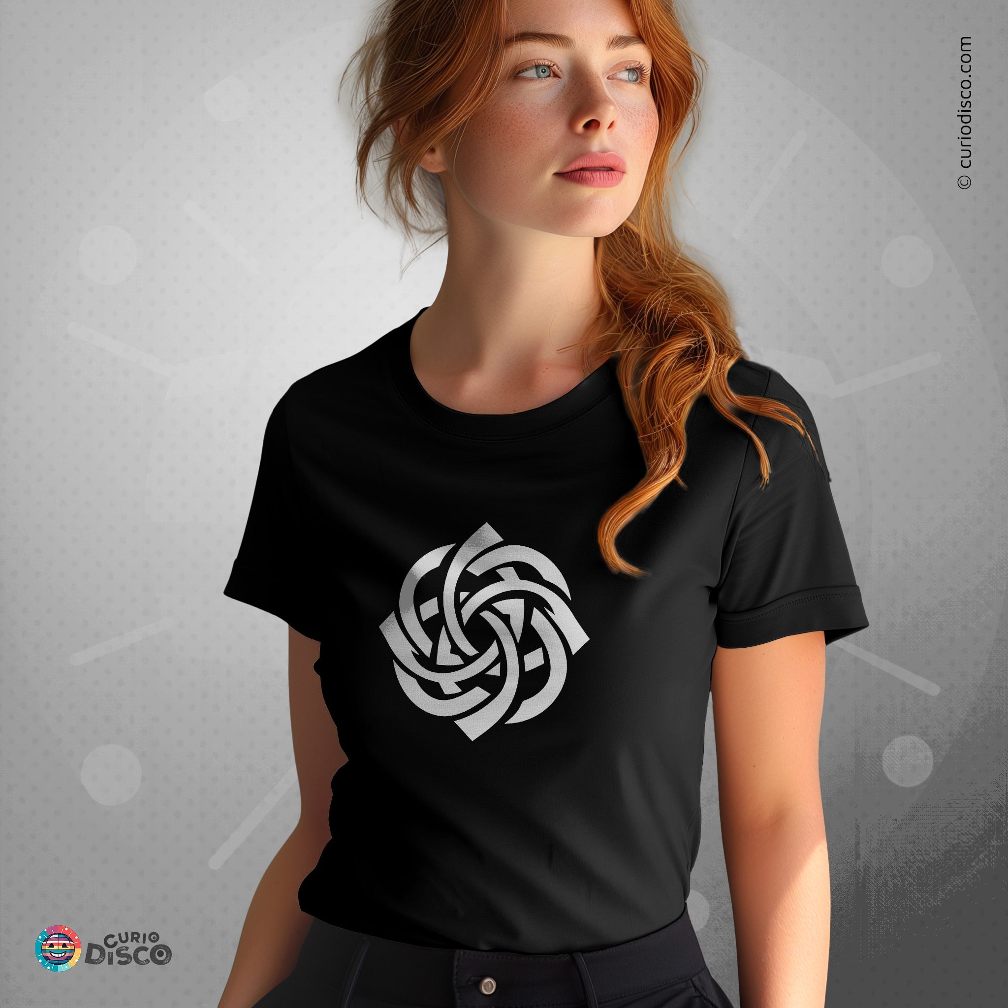 Black tree of life yoga shirt with celtic knot, ideal as love knot viking nordic celtic gifts, gifts for wife, yoga gifts for her, plus size clothing for mystical cottage core workout, and gifts for mom.