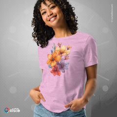 Crocus Flower Shirt | Cottagecore Light Academia, Fairycore Wildflower Shirt, Cottage Core