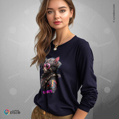 Explore our unique cyberpunk cat & gaming apparel, perfect for cat lover gifts. Vibrant cyberpunk shirts, plus size gaming sweatshirts, and a variety of gaming gifts for her. Ideal for the gaming girl and all gifts for cat lovers.
